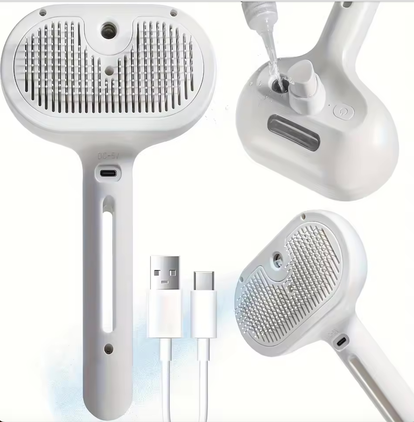 catzie 2-in-1 Fellpflege-Sprühkamm